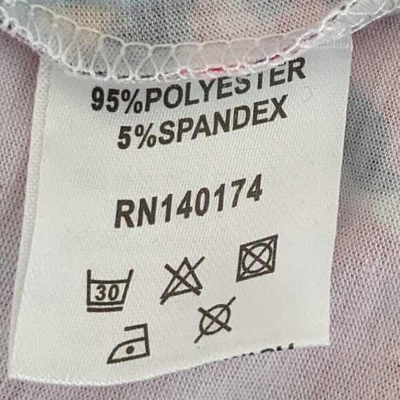 Women's REBORN Pink Floral Sleeveless Mini Tank Dress; Size M - Picture 5 of 6